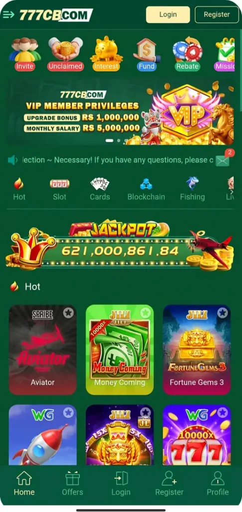 777cb game download apk