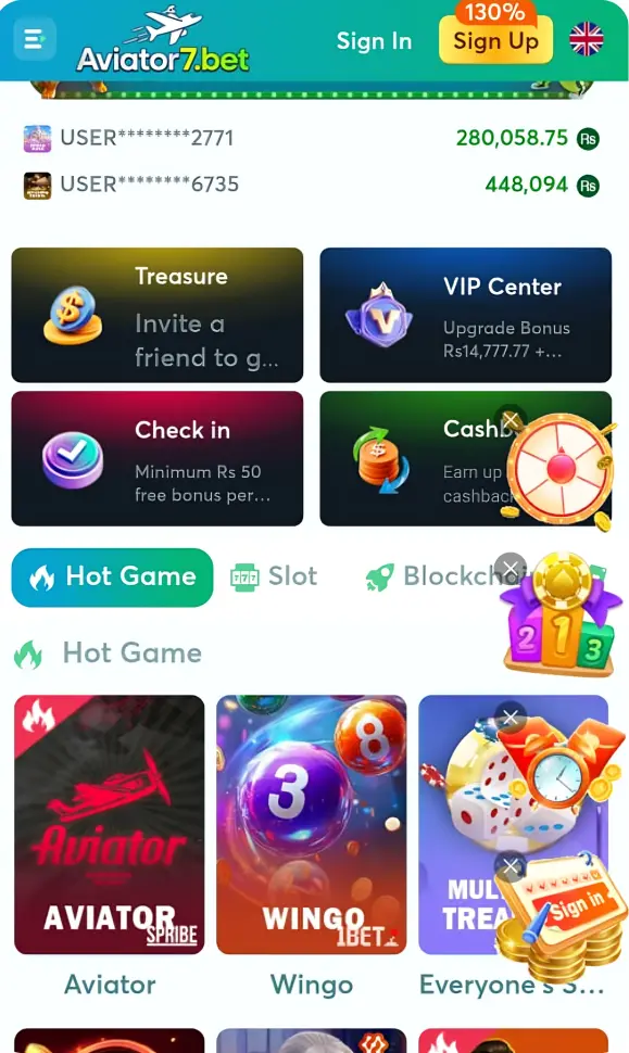 Avaitor7bet game