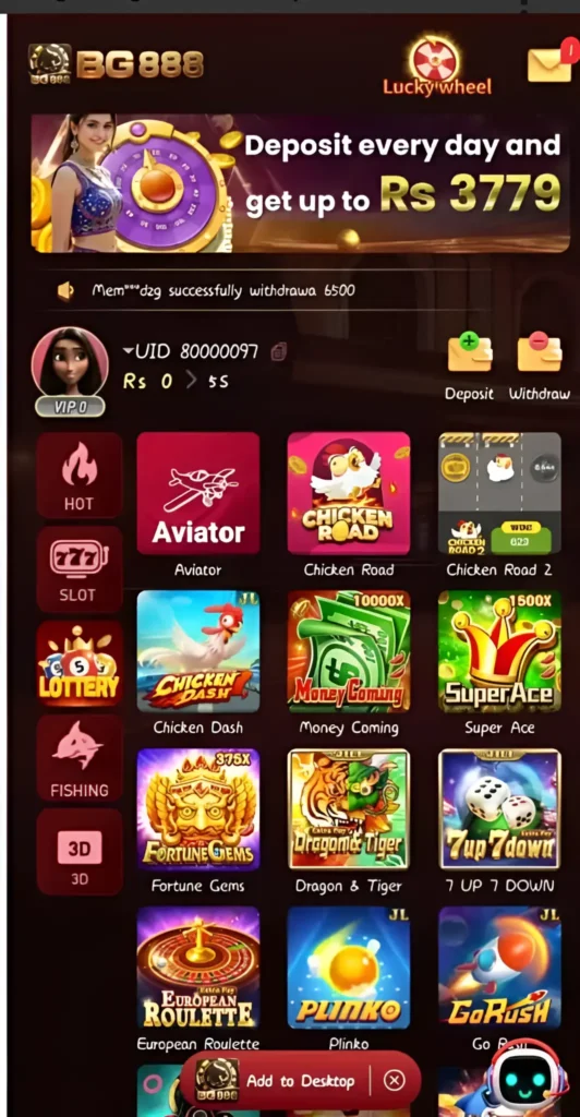 BG 888 Game Latest Version