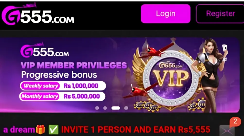 G555 game new earning game